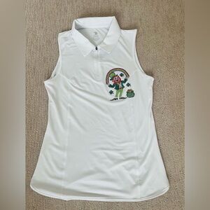St. Patrick’s Day Rhinestone Leprechaun Polo